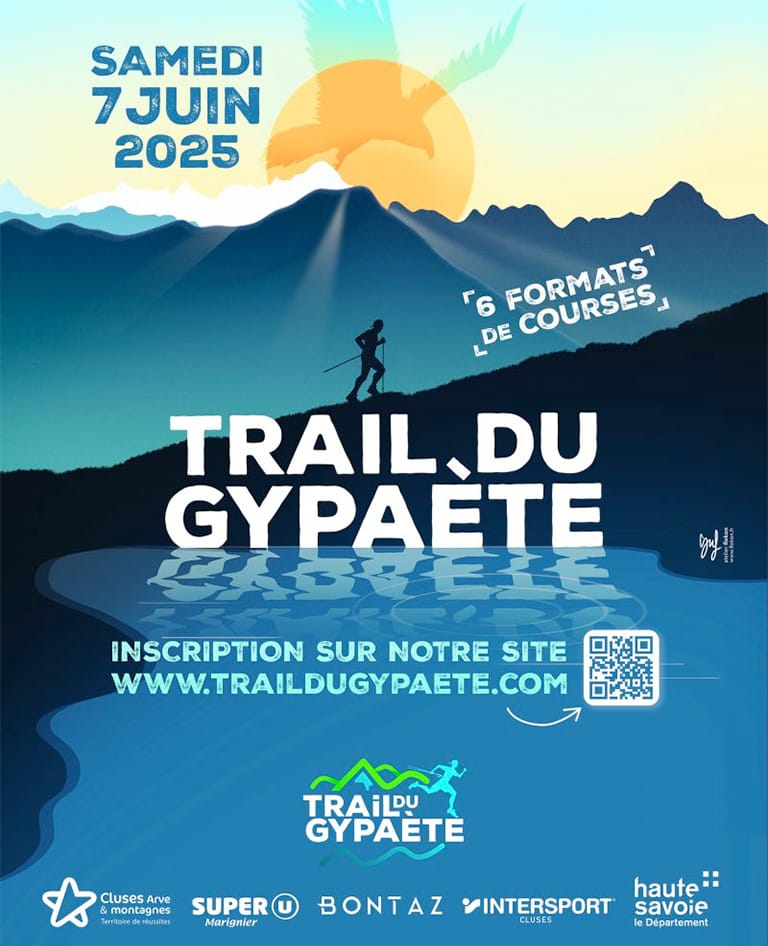 Affiche Poster Trail du Gypaète 2025
